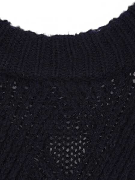 Pulovere Allude Allude Sweaters BLUE Femei (BM 18955488) 4