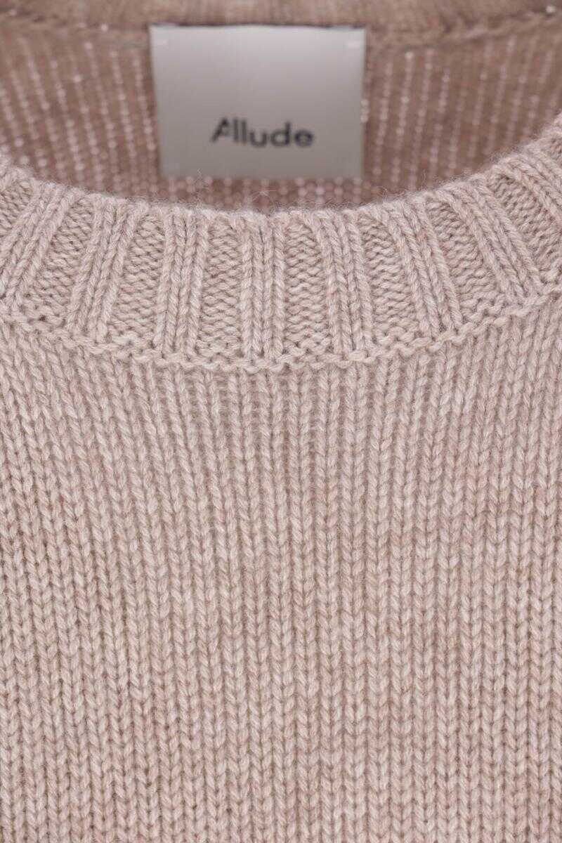 Pulovere Allude Allude Sweaters Beige Femei (BM 18955512) 3