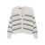 TWINSET Twinset Striped Cardigan With Buttons GREY