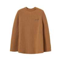Paltoane Twinset Camel Logo Cape Femei