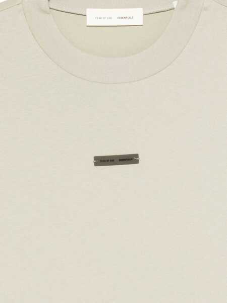 Topuri Fear Of God Essential Fear Of God Essential Classic Cotton Tee Abbey Stone ABBEY STONE Barbati (BM 18955599) 3