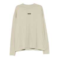 Topuri Fear Of God Essential Classic Long Sleeve Tee Abbey Stone Barbati