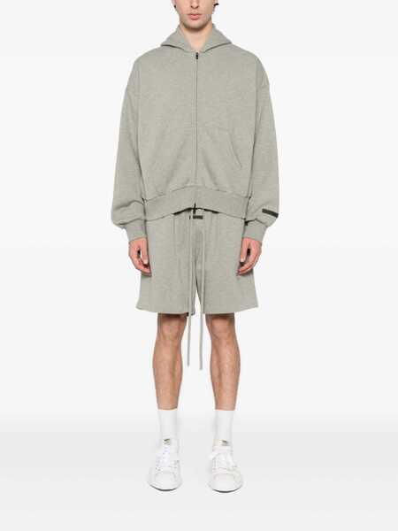 Pantaloni Fear Of God Essential Fear Of God Essential Soccer Fleece Sweatshort Concrete Heater CONCRETE HEATHER Barbati (BM 18955635) 2