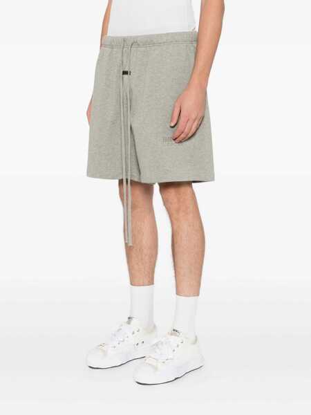 Pantaloni Fear Of God Essential Fear Of God Essential Soccer Fleece Sweatshort Concrete Heater CONCRETE HEATHER Barbati (BM 18955635) 3