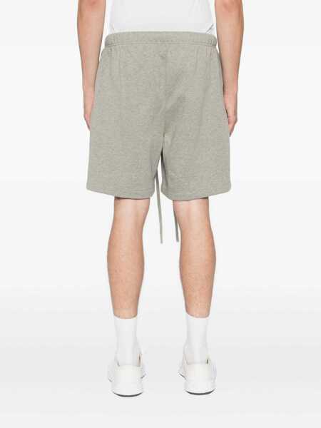 Pantaloni Fear Of God Essential Fear Of God Essential Soccer Fleece Sweatshort Concrete Heater CONCRETE HEATHER Barbati (BM 18955635) 4