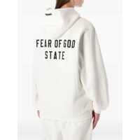 Bluze de trening Fear Of God Essential Dama - Bluze de trening Fear Of God Essential Fear Of God Essential White  90S Fit Zip Hoodie BRIGHT WHITE Femei (BM 18955662) - B-mall.ro