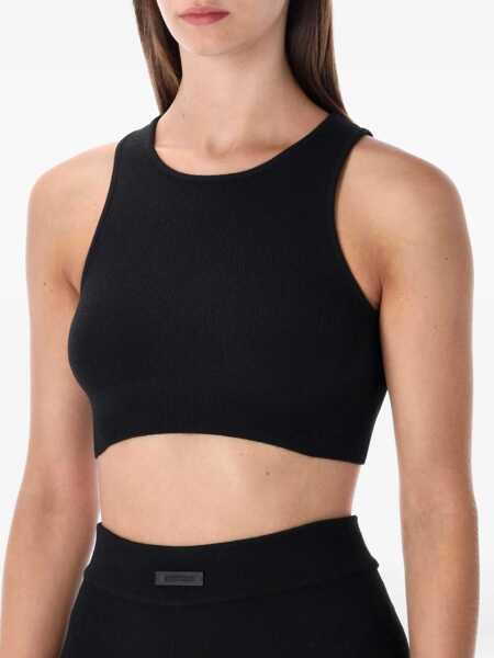 Topuri Fear Of God Essential Fear Of God Essential Black  Crop Top JET BLACK Femei (BM 18955665) 3