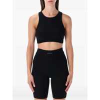 Topuri Fear Of God Essential Black  Crop Top Femei