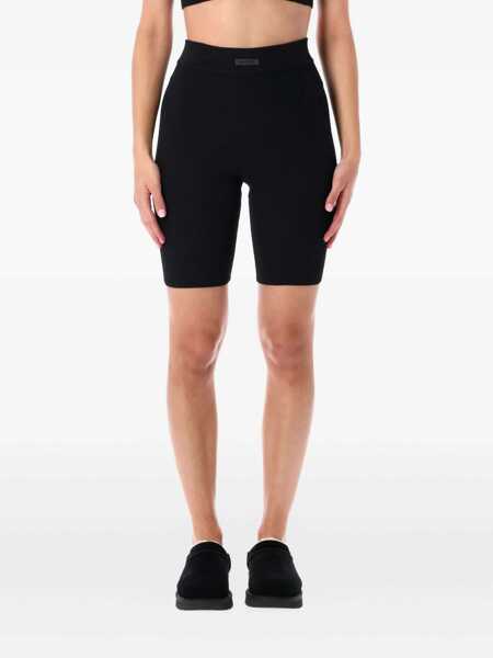 Pantaloni casual Fear Of God Essential Fear Of God Essential Black  Biker Shorts JET BLACK Femei (BM 18955671) 1