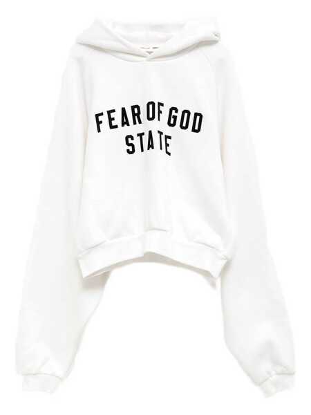Bluze de trening Fear Of God Essential Fear Of God Essential Modern Fit Hoodie BRIGHT WHITE Femei (BM 18955677) 1