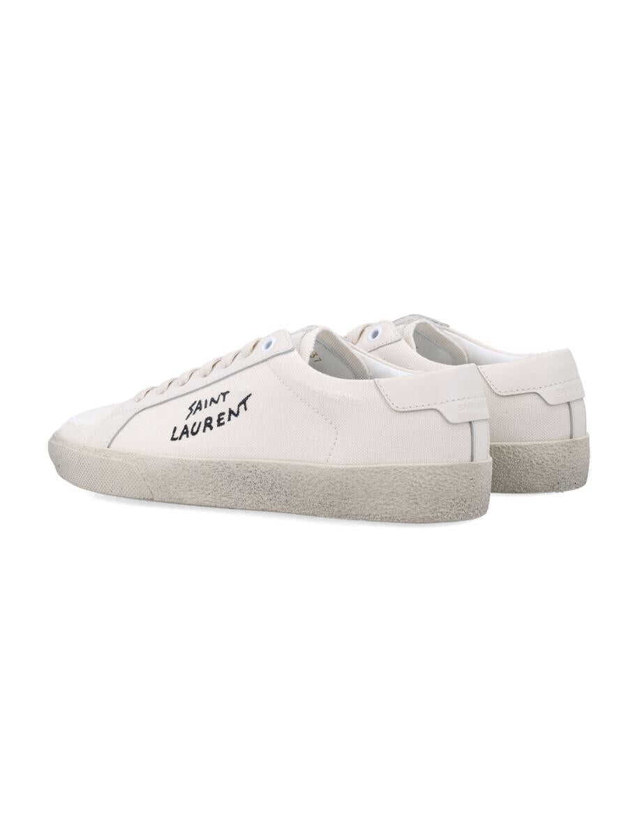 Sneakers Saint Laurent Saint Laurent Court Classic Sl/06 WomanS Sneakers In Canvas Beige Femei (BM 18955935) 4
