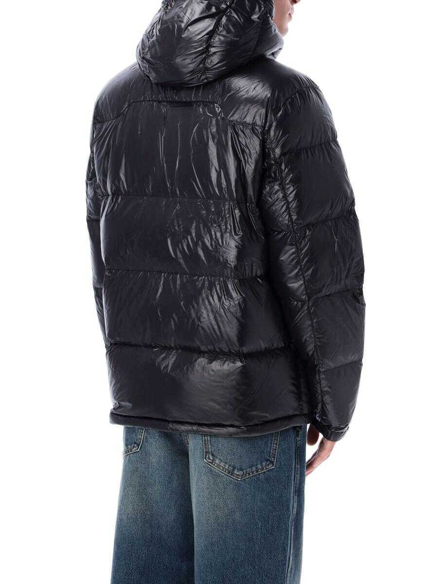 Geci de iarna Ralph Lauren Polo Ralph Lauren The Gorham Glossed Down Jacket With Detachable Hood Black Barbati (BM 18955953) 2