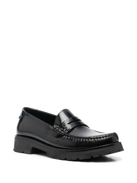 Pantofi cu toc Saint Laurent Saint Laurent Penny Loafers Black Femei (BM 18955965) 2