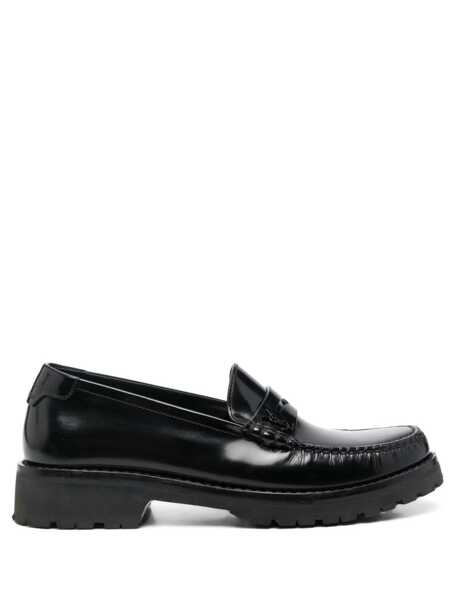 Pantofi cu toc Saint Laurent Saint Laurent Penny Loafers Black Femei (BM 18955965) 1