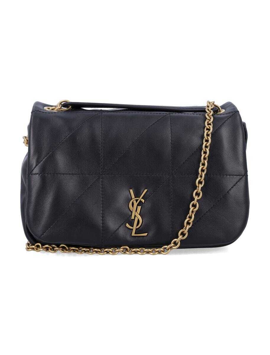 Genti de umar Saint Laurent Saint Laurent Jamie 4.3 Mini In Quilted Lambskin Black Femei (BM 18955983) 1