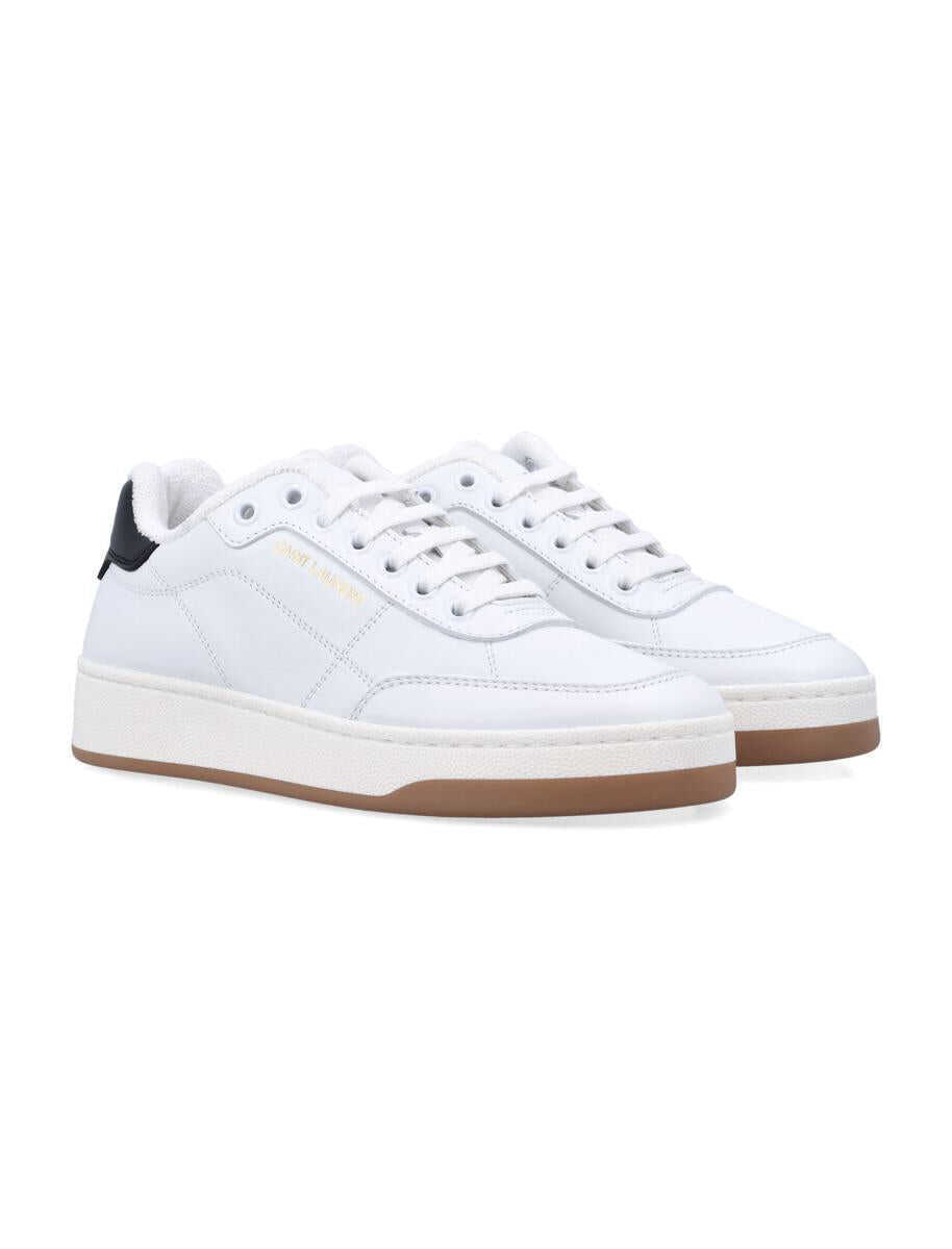 Sneakers Saint Laurent Saint Laurent Sl/61 WomanS Sneakers In Smooth White Leather WHITE Femei (BM 18956004) 3