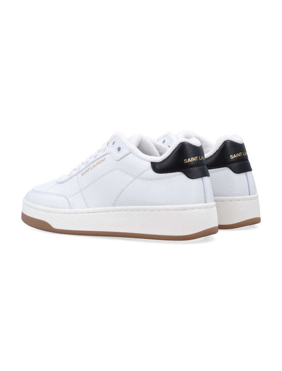 Sneakers Saint Laurent Saint Laurent Sl/61 WomanS Sneakers In Smooth White Leather WHITE Femei (BM 18956004) 4
