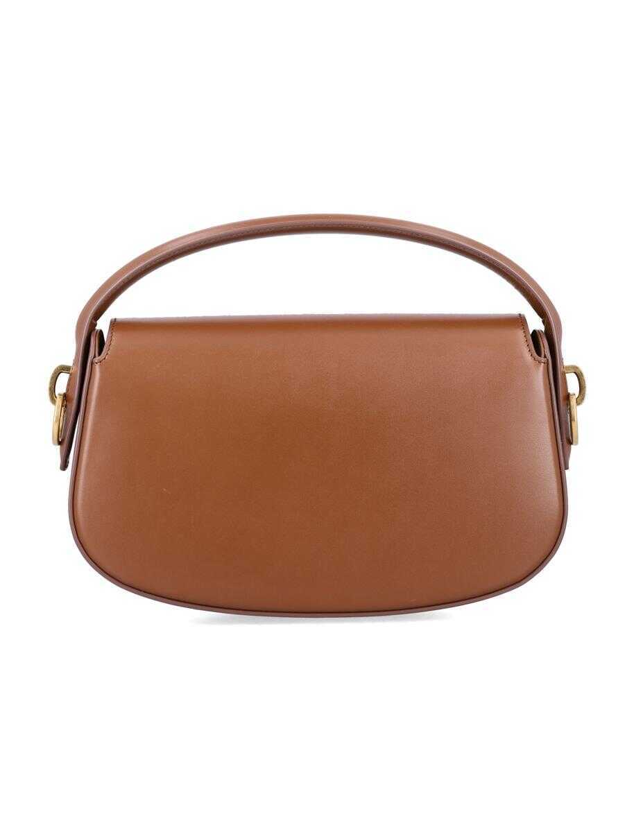 Genti de umar Saint Laurent Saint Laurent Voltaire Leather Shoulder Bag FOX Femei (BM 18956007) 3