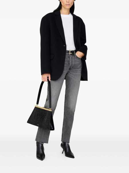 Caciuli ANINE BING Anine Bing Elia Alpaca-Wool Beanie Grey Leopard Pattern GREY LEOPARD PRINT Femei (BM 18956031) 3