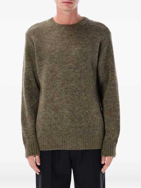 Pulovere A.P.C. A.P.C. Lucas Alpaca Blend Crew Neck Sweater BROWN Barbati (BM 18956268) 1