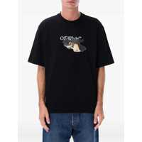 Tricouri Off-White Paint Arrow Cotton T-Shirt Barbati