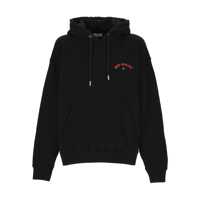 Bluze de trening Off-White Paint Arrow Black Cotton Skate Hoodie Barbati