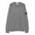 Stone Island Stone Island Mouliné Wool Raglan Sweater Grey