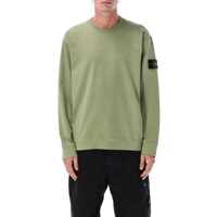 Pulovere Stone Island Heavy Cotton Crewneck Sweatshirt Barbati