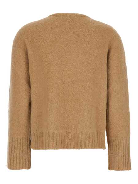 Pulovere ANTONELLI Adriano Beige Sweater With Brushed-Effect In Wool Blend Woman Beige Femei (BM 18957660) 2