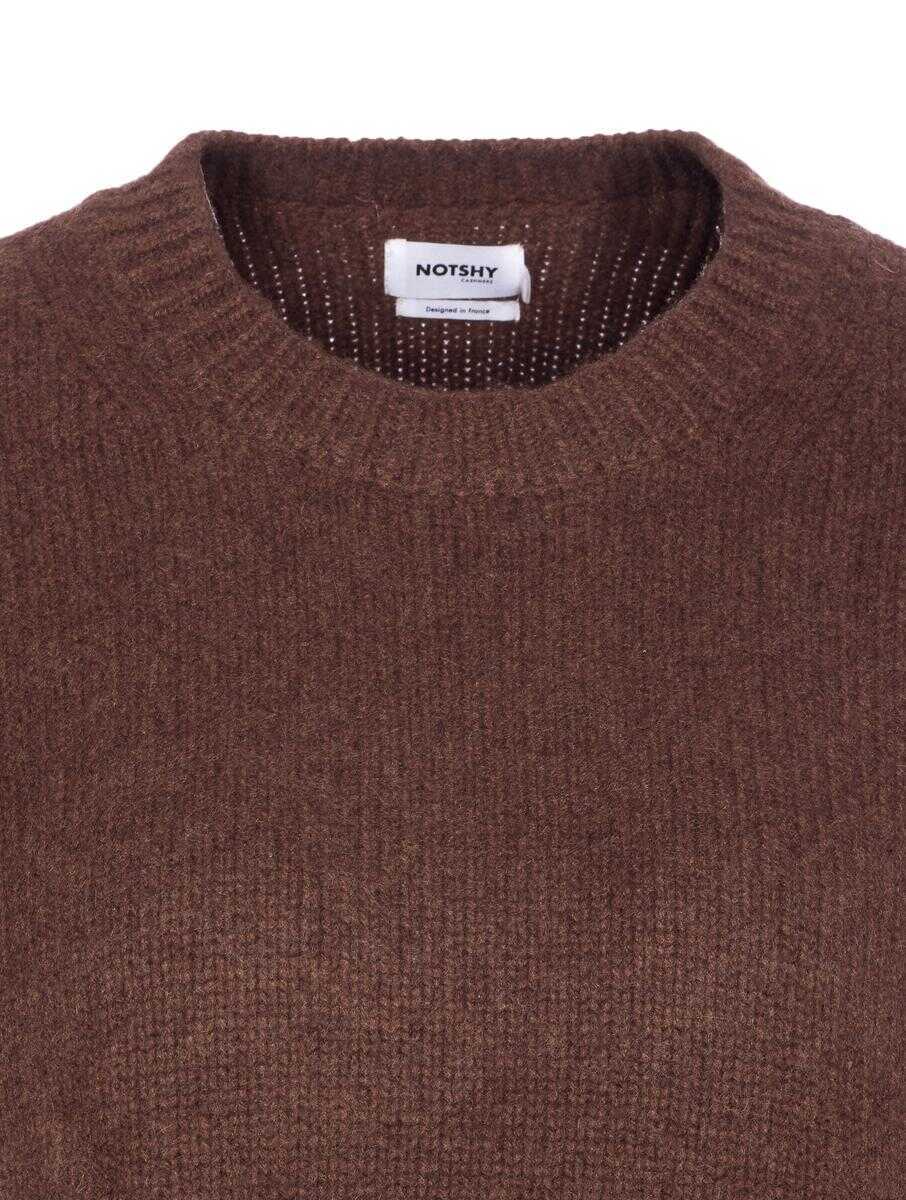 Pulovere Not Shy Not Shy Sweaters BROWN Femei (BM 18957825) 4