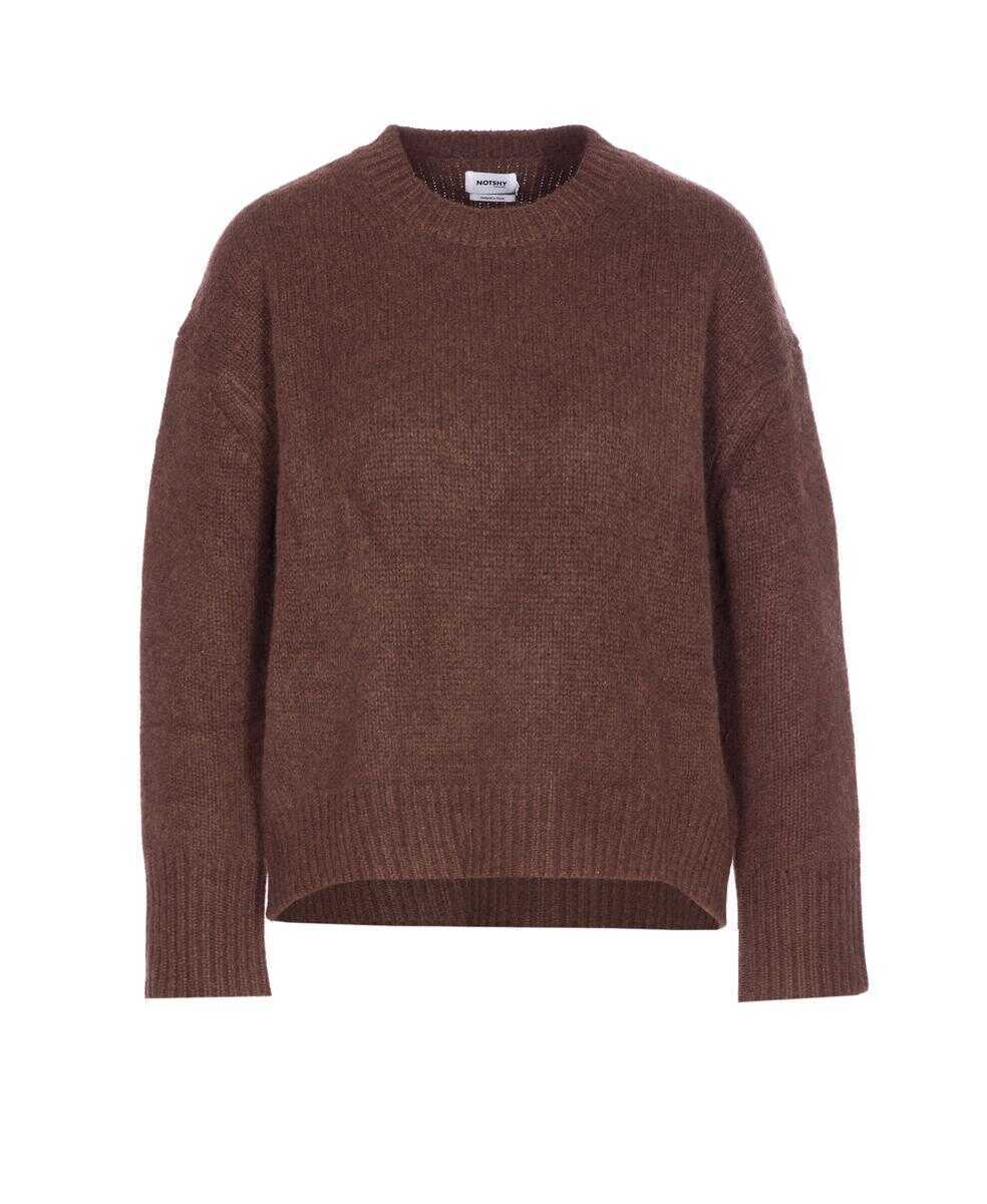 Pulovere Not Shy Not Shy Sweaters BROWN Femei (BM 18957825) 1