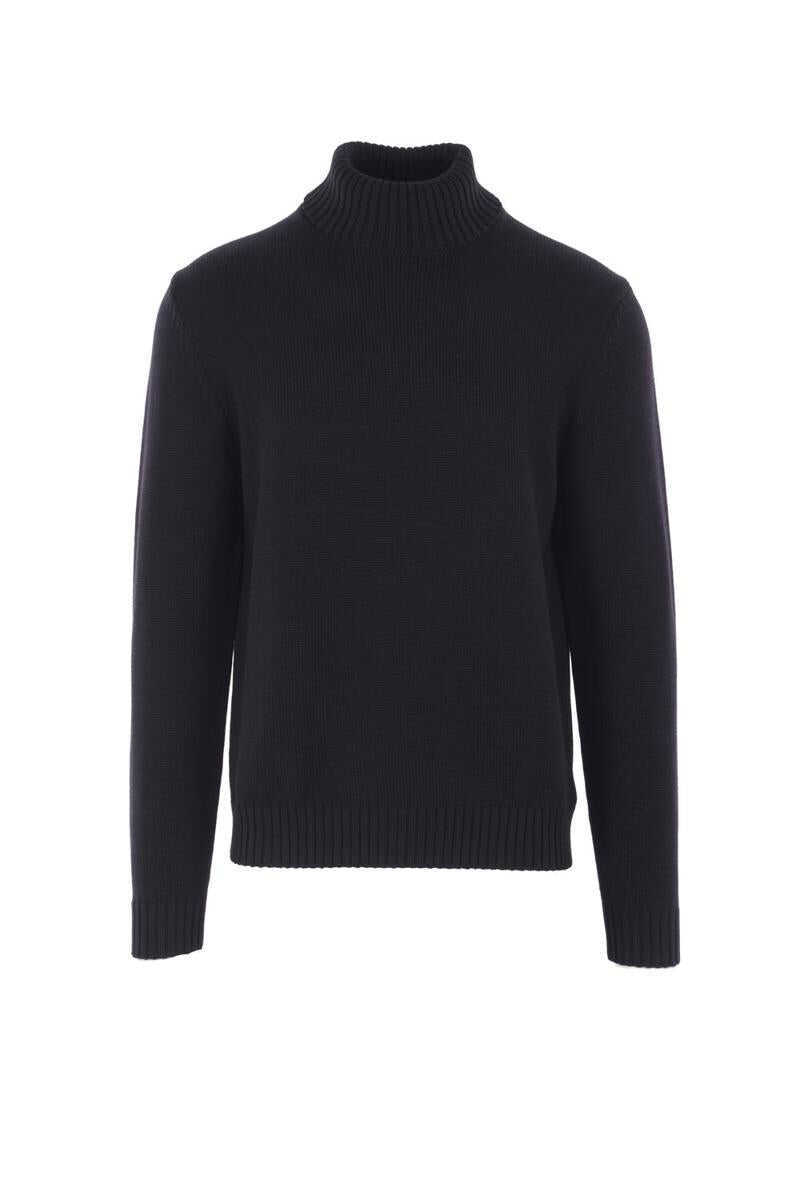 Pulovere Zanone Zanone Sweaters Black Barbati (BM 18958755) 1