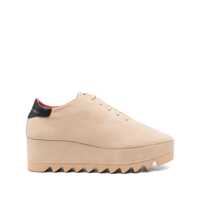 Sneakers Stella McCartney 'Elyse' Beige Platform Sneakers Femei