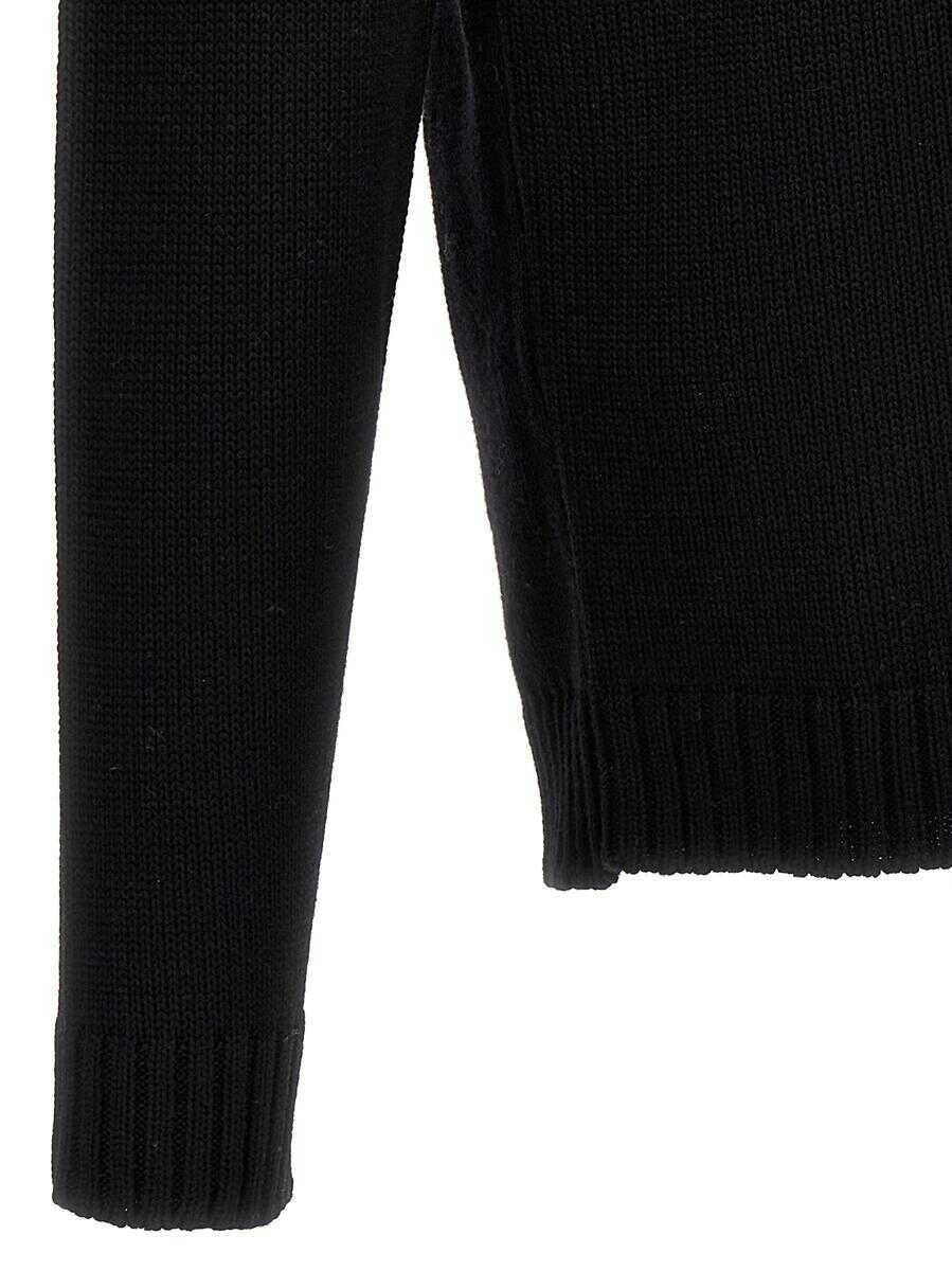 Pulovere Zanone Zanone Turtle-Neck Sweater Black Barbati (BM 18958761) 4