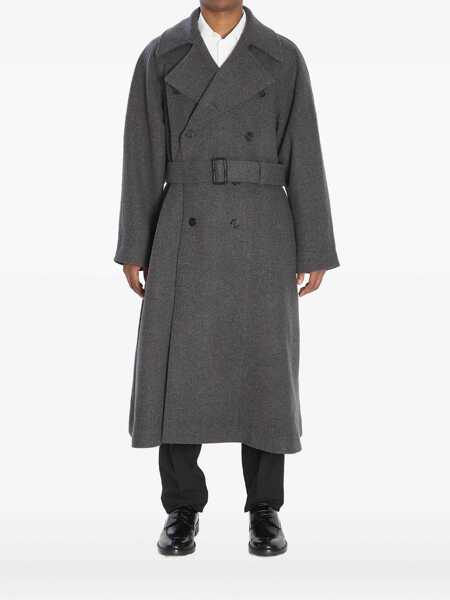 Paltoane Saint Laurent Saint Laurent  Coats GREY Barbati (BM 18959679) 1