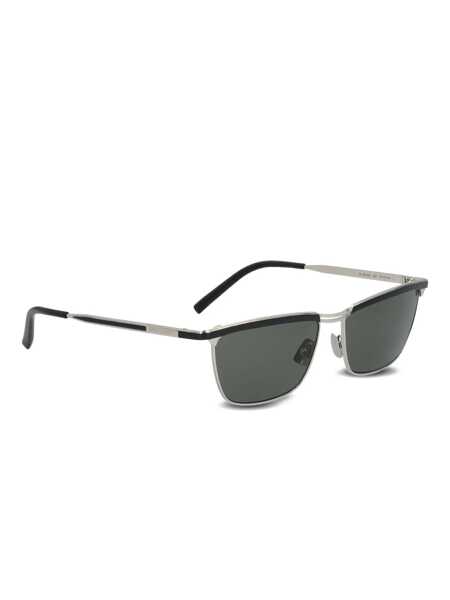 Ochelari de soare Saint Laurent Saint Laurent Glasses SILV SILV GREY Barbati (BM 18959682) 2