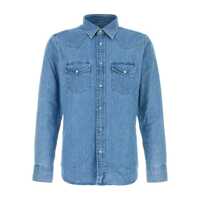 Camasi de blugi Tom Ford Slim-Fit Denim Shirt Barbati