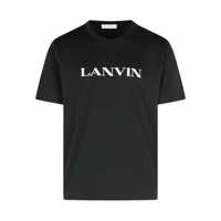 Tricouri Lanvin Cotton T-Shirt With Logo Barbati