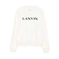 Pulovere Lanvin Cotton Sweatshirt With Embroidered Logo Barbati