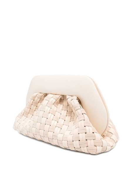 Genti de mana THEMOIR Themoir Clutch With Braided Design WHITE Femei (BM 18959856) 3