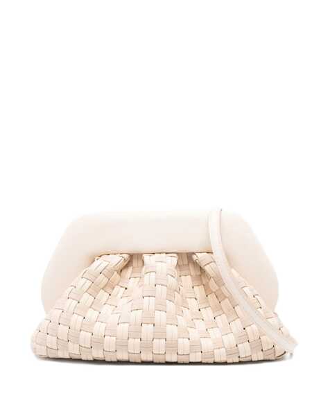 Genti de mana THEMOIR Themoir Clutch With Braided Design WHITE Femei (BM 18959856) 1