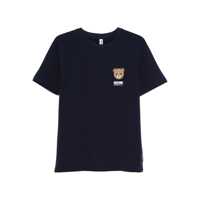 Tricouri Moschino Cotton Short-Sleeved T-Shirt With Logo Barbati