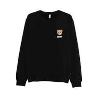 Pulovere Moschino Moschino Black Sweatshirt With Moschino Bear Logo