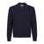 Lardini Lardini Double Knitted Bomber Jacket Clothing BLUE