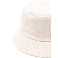 Sepci JACQUEMUS pentru Barbati - Sepci JACQUEMUS Le Bob Cachemiro Beige Bucket Hat With Logo Lettering Embroidery On The Front And Ribbed Brim In Wool Man Beige Barbati (BM 18960303) - B-mall.ro