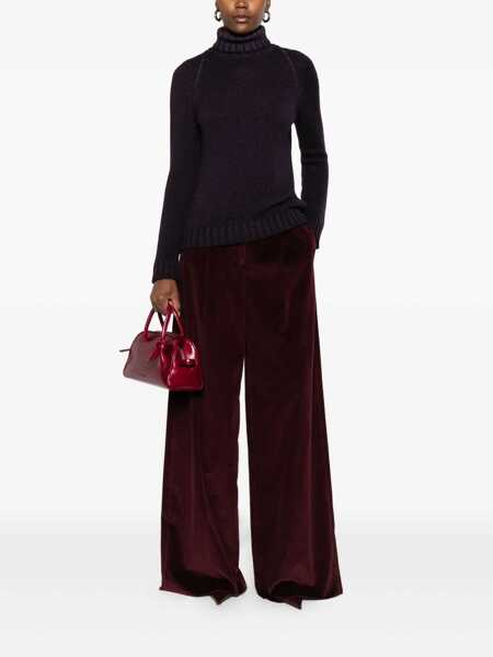 Pulovere BASE Base Wool Turtle-Neck Jumper PURPLE Femei (BM 18960540) 2