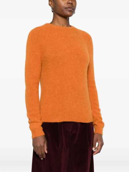 Pulovere BASE Base Wool Crewneck Sweater ORANGE Femei (BM 18960543) 3