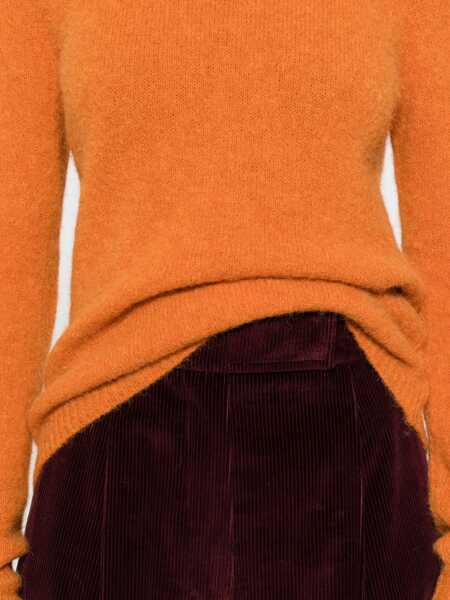 Pulovere BASE Base Wool Crewneck Sweater ORANGE Femei (BM 18960543) 5
