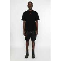 Tricouri M44 LABEL GROUP pentru Barbati - Tricouri M44 LABEL GROUP Black Crewneck T-Shirt With Logo On The Front And Maxi Logo On The Rear In Cotton Man Black Barbati (BM 18960603) - B-mall.ro