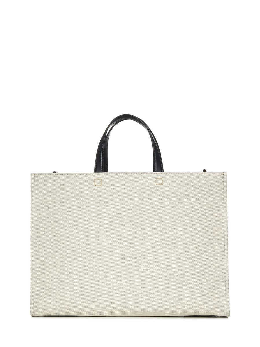 Genti de mana Givenchy Givenchy G Medium Tote Beige Femei (BM 18960663) 3